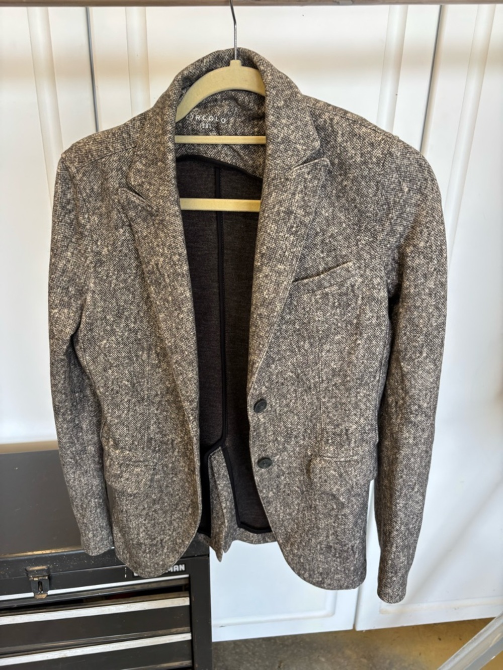 Aldo Gray Tweed Women's Blazer Tunic